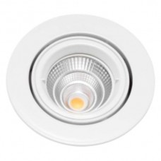Lux-Vision EO HV-Einbauspot max. 50W/230V/GU10/weiss