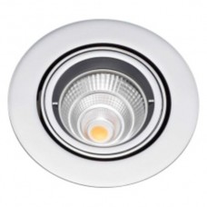 Lux-Vision MK HV-Einbauspot max. 50W/230V/GU10/chrom matt