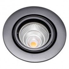 Lux-Vision MK HV-Einbauspot max. 50W/230V/GU10/schwarz