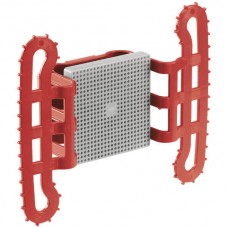 Montageplatte Crallo-Fly grau MT universal Fixiergitter rot