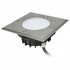 PASUltraFlat Bodeneinbauleuchte LED 8W 3000K 125x125mm IP67