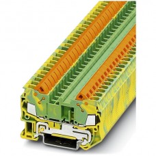 Reihenklemme 0.5-2.5mm² grün-gelb Schnellanschluss QTC 2.5-PE