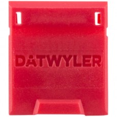 Staubschutzklappe Dätwyler für KST PLUS Kat.6A Keystone rot - 10 Stück