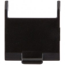 Staubschutzklappen schwarz für Modul MS-C6A 1/8 kat.6A IEC