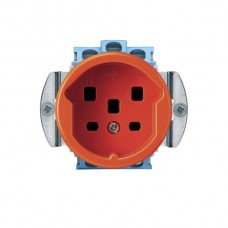 Steckdose Hager BASICO T25 Steckklemmen orange