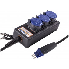Steckdosenleiste PROFESSIONAL 3xT23 3m schwarz