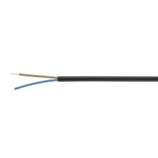 Tdf-Kabel 2x0,75² LN schwarz H05 VVH2-F Ring à 100m