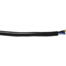 Tdlr-Kabel 3x0,50² LNPE schwarz H03 VV-F - Preis pro Meter