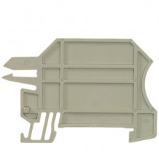 Abschluss-/Zwischenplatte Weidmüller WHP 2.5-35N/10x3 65.5×2mm beige