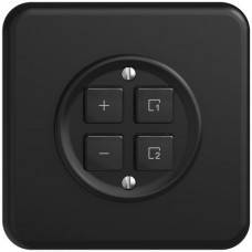 UP-Bedienaufsatz zu Dimmer 1K Szene/4T STANDARDdue Wiser schwarz QMI UP-Bedienaufsatz zu Dimmer 1K Szene/4T STANDARDdue Wiser schwarz QMI