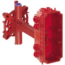 UP-Dose mit Konsole I-I/100 rot MT Crallo-Tele für Isolation