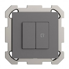 UP-Druckschalter 1K/2T Szene WLAN EDIZIOdue Wiser dunkelgrau FM UP-Druckschalter 1K/2T Szene WLAN EDIZIOdue Wiser dunkelgrau FM
