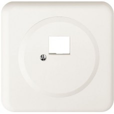 UP-Frontset Feller 1xRJ45 weiss R&M swissline PMI