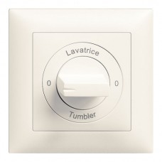 Frontset 0-Lavatrice-0-Tumbler EDIZIOdue 88×88mm weiss