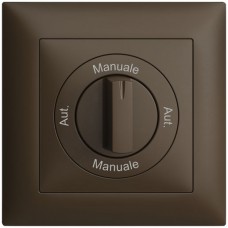 Frontset Aut.-Manuale-Aut.- Manuale EDIZIOdue 88×88mm coffee FMI