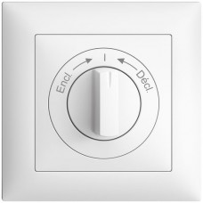 UP-Frontset Encl.->I<-Décl. Feller EDIZIOdue 88x88mm weiss FMI