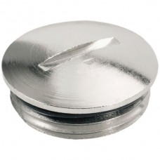 Verschlusszapfen Weidmüller VP MS65 M40 8mm Messing vernickelt