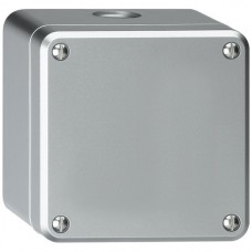 AP-Nass-Blinddose leer alu Hager robusto 86x86mm