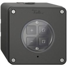 AP-Nebenstelle zu Dimmer 1K/4T Szene NEVO Wiser schwarz NAPQ