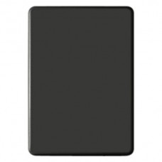 Abdeckplatte Silac 3x2 206x146mm schwarz ungebohrt