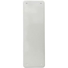 Abdeckplatte Silac 4x1 266x86mm weiss 4 Eck-Befestigungslöcher