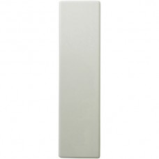 Abdeckplatte Silac 5x1 326x86mm weiss ungebohrt