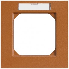 Abdeckrahmen kallysto.pro 1×1 Orient 94×94mm mit Beschriftungsrahmen