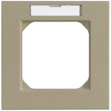 Abdeckrahmen kallysto.pro 1×1 Ozean 94×94mm mit Beschriftungsrahmen