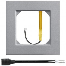Abdeckrahmen 1x1 kallysto.pro Fjord Eckbeleuchtung LED stark blau
