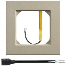 Abdeckrahmen 1x1 kallysto.pro Savanna Eckbeleuchtung LED stark gelb