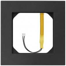 Abdeckrahmen 1x1 kallysto.pro schwarz für Randbeleuchtung weiss