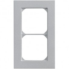 Abdeckrahmen kallysto.pro 2×1 Arktis 94×154mm