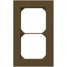 Abdeckrahmen kallysto.pro 2×1 braun 94×154mm