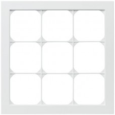 Abdeckrahmen kallysto.pro 3×3 weiss 214×214mm