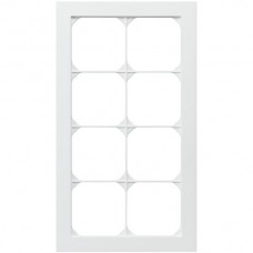 Abdeckrahmen kallysto.pro 4×2 weiss 154×274mm
