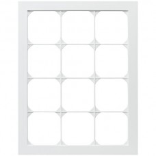 Abdeckrahmen kallysto.pro 4×3 weiss 274×214mm