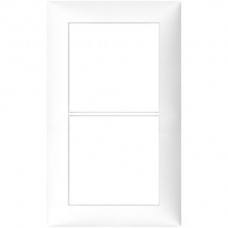 Abdeckrahmen Sidus 2x1/1x2 KS 148x88mm weiss