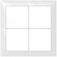 Abdeckrahmen Sidus 2x2 weiss 148x148mm