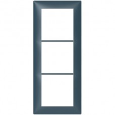 Abdeckrahmen Sidus 3x1/1x3 KS 208x88mm atlantikblau metallic
