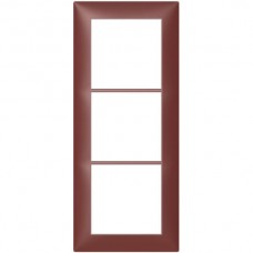 Abdeckrahmen Sidus 3x1/1x3 KS 208x88mm terra