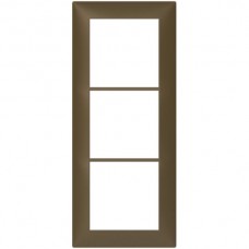 Abdeckrahmen Sidus 3x1/1x3 KS 208x88mm titan metallic
