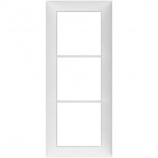 Abdeckrahmen Sidus 3x1/1x3 KS 208x88mm weiss