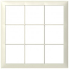 Abdeckrahmen Sidus 3x3 crema 208x208mm
