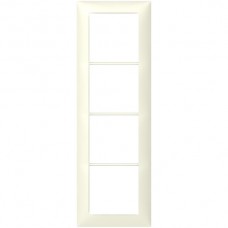 Abdeckrahmen Sidus 4x1/1x4 KS 268x88mm crema