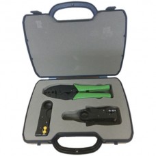 Abisolier und Crimp-Werkzeug Set für RG + Twinax