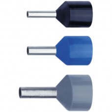 Aderendhülsen 2,5mm2 L.8mm AWG 14 isoliert Typ N blau - 100stk