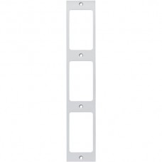 Befestigungsplatte 3xFLF Alu Hager 221x40mm 3xGr.I