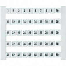 Klemmenmarkierer Weidmüller Dekafix 5 Aufdruck: 651-700. waagerecht weiss - 500stk