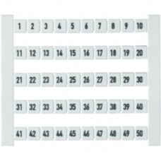 Klemmenmarkierer Weidmüller Dekafix 5 Aufdruck: 901-950. waagerecht weiss - 500stk