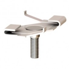 Deckenclip M6 für Rasterdecken verkehrsweiss
